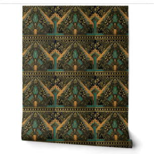 Art nouveau textile pattern Christopher dresser Wallpaper