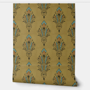 Art nouveau textile pattern Christopher dresser Wallpaper