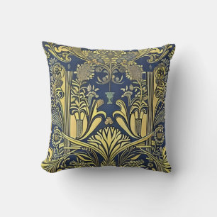 Art Nouveau Throw Pillow