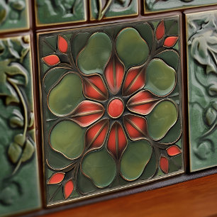 Art Nouveau Tile