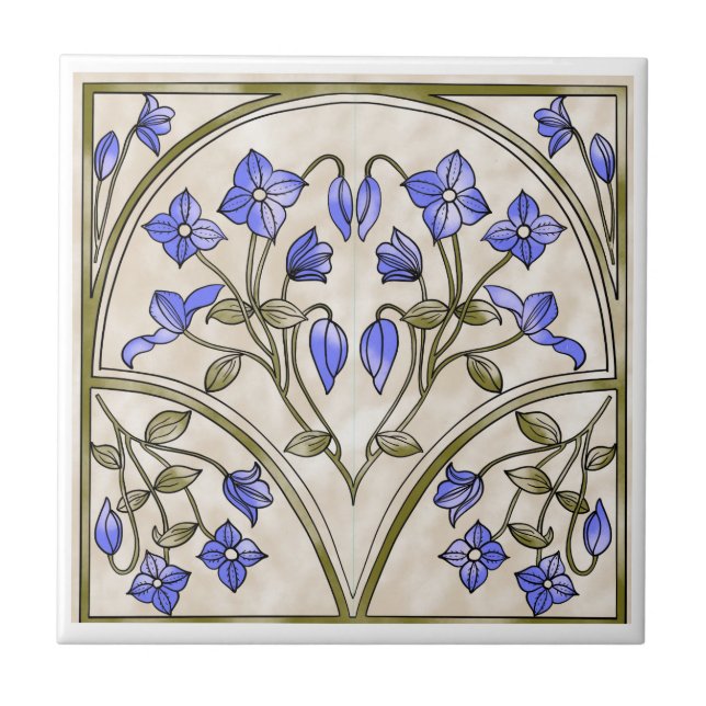Art Nouveau tile (Front)