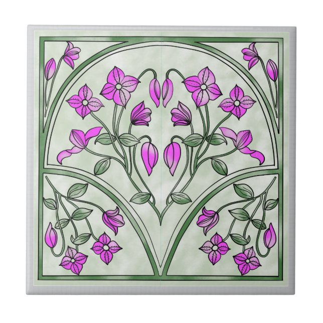 Art Nouveau tile (Front)