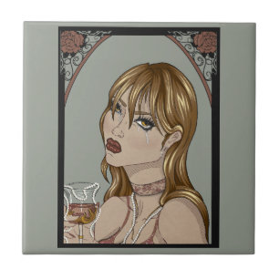 Art Nouveau Tile