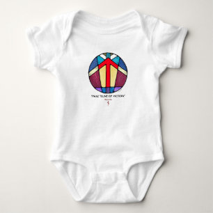 Art Nouveau Tiwaz - Rune of Victory Baby Bodysuit