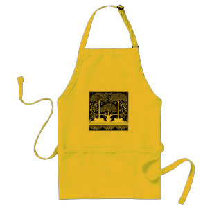 Art Nouveau Tree Beardsley Pattern Standard Apron