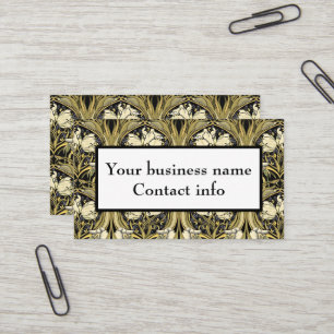 Art Nouveau Vintage Customizable Business Card