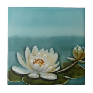 Art Nouveau Vintage Design Backsplash Tile 2 Sizes