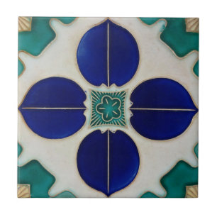 Art Nouveau Vintage Design Backsplash Tile 2 Sizes