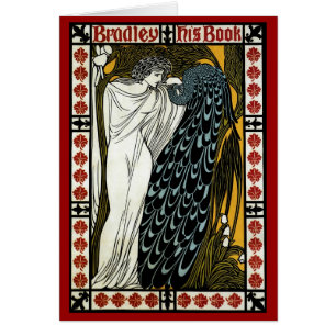 Art nouveau vintage, Le Baiser par William Bradley