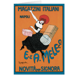 Art Nouveau vintage, Mode femme italienne
