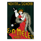 Art Nouveau vintage, Mode italienne Amour Romance