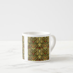 Art Nouveau Wallpaper Espresso Mug