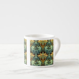 Art Nouveau Wallpaper Espresso Mug 