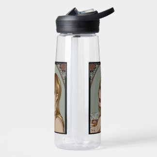 Art nouveau water bottle