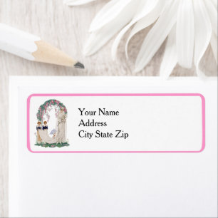 Art Nouveau Wedding Illustration – Vintage Bridal 