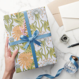 Art Nouveau William-Morris Pattern Wrapping Paper