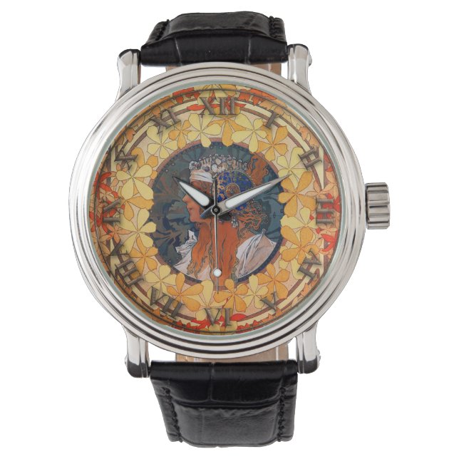 Art Nouveau Wrist Watch (Front)