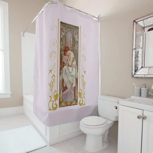 Art Noveau Alphonse Mucha Night’s Rest (In Situ)