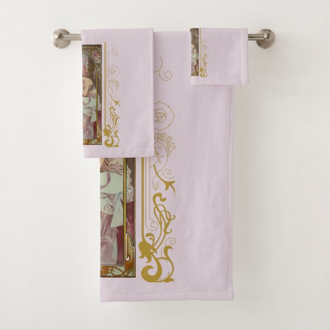 Art Noveau Alphonse Mucha Night's Reest (En situation)