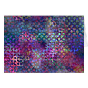 Art numérique abstrait multicolore