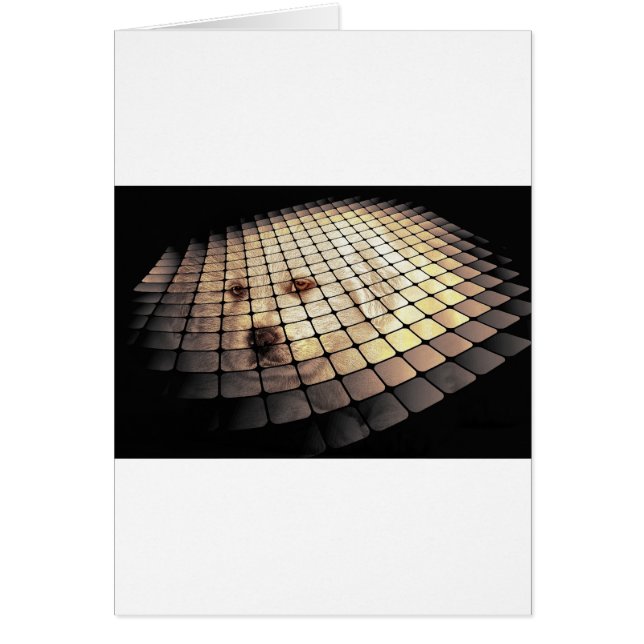 Art numérique de chien cool (Devant)