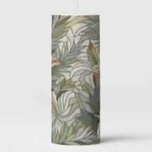 Art numérique de mosaïque plante tropicale