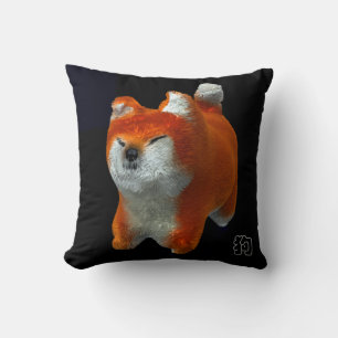 Art numérique Shiba Chien 3D Année 2018 Coussin