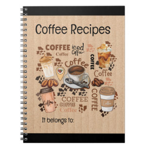 ART OF COFFEE NOTEBOOK