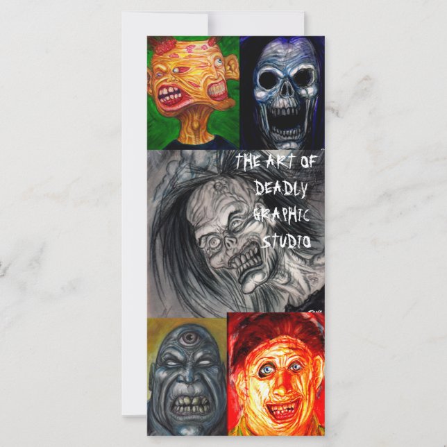 ART OF DEADLY GRAPHIC STUDIO ART CARD (Front)