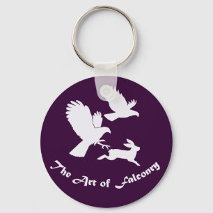 Art of Falconry - Harris Hawks Keychain