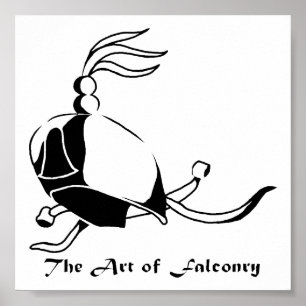 Art of Falconry - Hood Poster