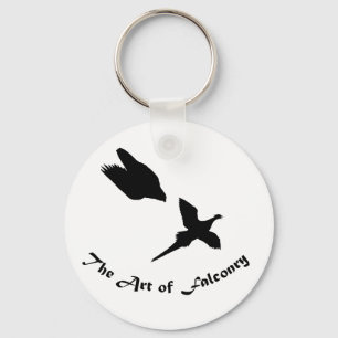 Art of Falconry- Peregrine Falcon Keychain