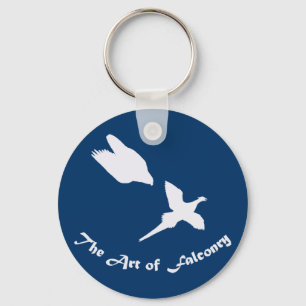 Art of Falconry- Peregrine Falcon Keychain