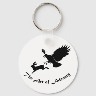 Art of Falconry - Red Tail Hawk Keychain