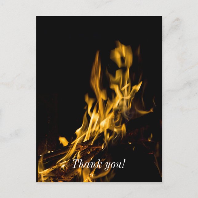 Art Of Fire Postcard (Front)