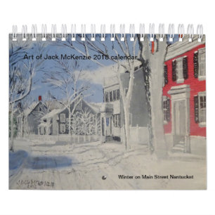 Art of Jack Mckenzie 2018 Calendar