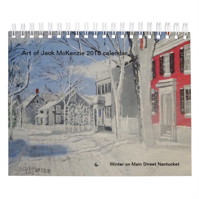 Art of Jack Mckenzie 2018 Calendar (Cover)
