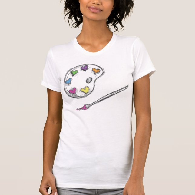 art of loving t-shirt (Front)