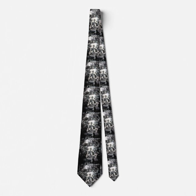 Art of mystic symbol tie (Front)