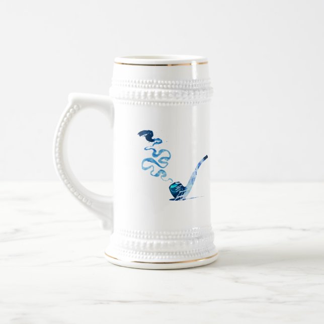 Art of Pipe Smoking 2 Beer Stein (Left)