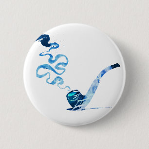 Art of Pipe Smoking 2 Inch Round Button