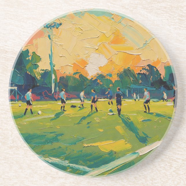 Art of Soccer (#2) Coaster (Front)