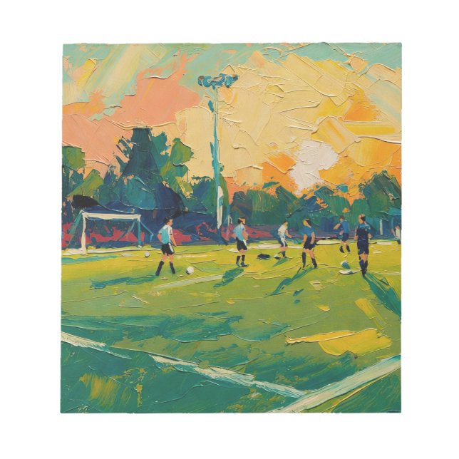 Art of Soccer (#2) Notepad (Front)
