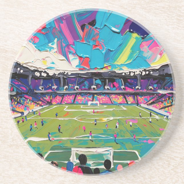 Art of Soccer (#3) Coaster (Front)