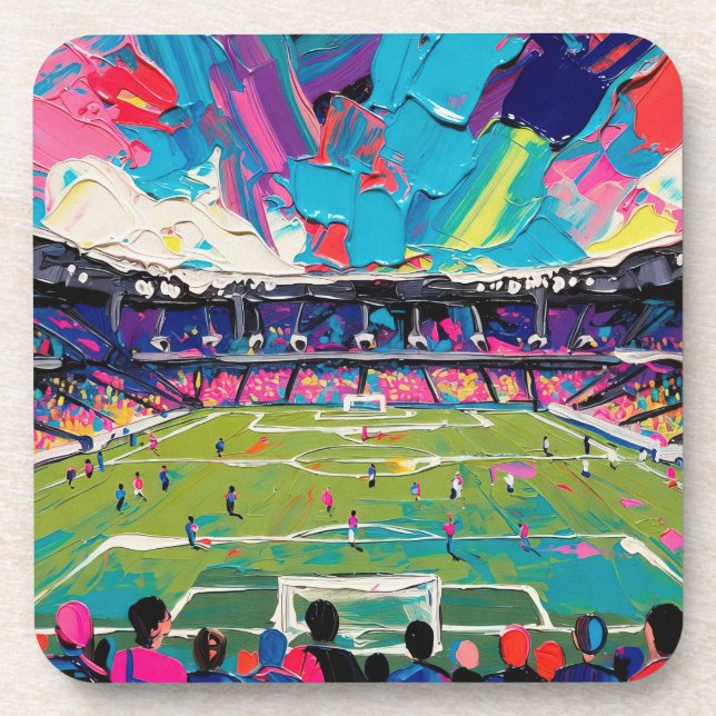 Art of Soccer (#3) Coaster (Front)