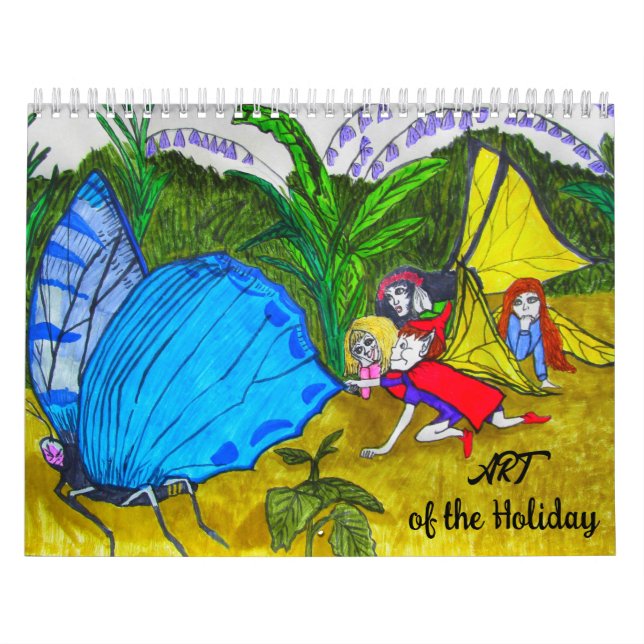 ART OF THE HOLIDAY CALENDAR (Cover)