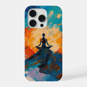 Art of Yoga (#4) oil painting iPhone 15 Pro Case