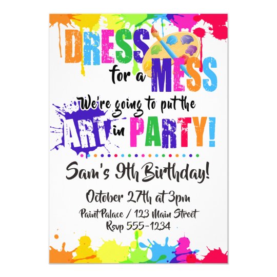 Birthday Party Invitations