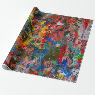 Art painting design  pattern Wrapping Paper