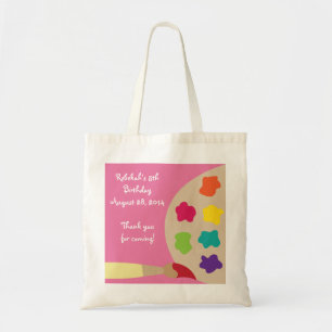 Art Palette Personalized Bag - Pink